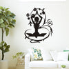 Wall Meditate Pose Girls Bedroom Art Home Decor