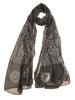 Women's Printed Ohm Prayer Meditation Yoga Scarf