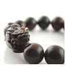 Chinese PiXiu Carved Wooden Stretch Meditation Jewelry