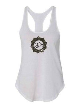 Spiritual Om Racerback Flowy Yoga Tank