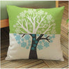 Throw Pillowcase Square Almofada Emoji Lovely Tree