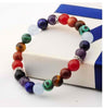 Semi Precious Stone Beads Bangle Yoga Meditation