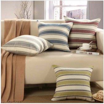 Striped Simplicity Meditation Cushion