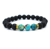 Lava Natural Stone Beads Bracelet