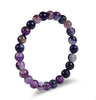 Tiger Eye Lava Stone Beaded Bracelet