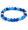 Tiger Eye Lava Stone Beaded Bracelet