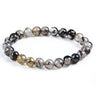 Tiger Eye Lava Stone Beaded Bracelet