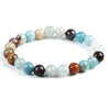 Tiger Eye Lava Stone Beaded Bracelet