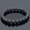 Tiger Eye Lava Stone Beaded Bracelet